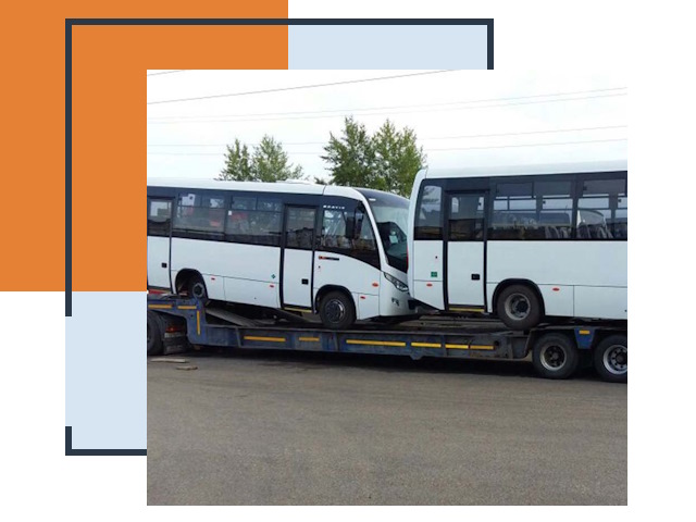 Перевозка автобусов и грузовиков с креплением в Липецке