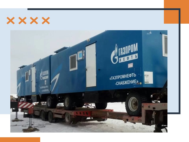 Перевозка вагон домов под ключ с расчетом маршрута в Липецке